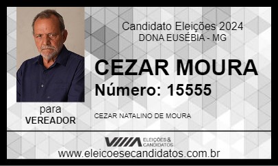 Candidato CEZAR MOURA 2024 - DONA EUSÉBIA - Eleições