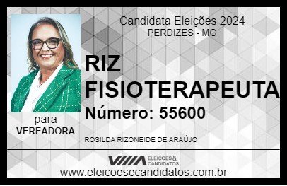 Candidato RIZ FISIOTERAPEUTA 2024 - PERDIZES - Eleições