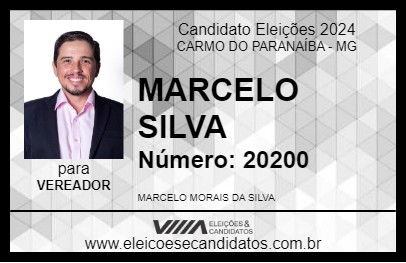 Candidato MARCELO SILVA 2024 - CARMO DO PARANAÍBA - Eleições