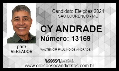 Candidato CY ANDRADE 2024 - SÃO LOURENÇO - Eleições