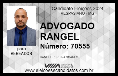 Candidato ADVOGADO RANGEL 2024 - VESPASIANO - Eleições