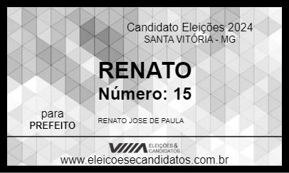 Candidato RENATO 2024 - SANTA VITÓRIA - Eleições