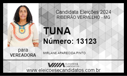 Candidato TUNA 2024 - RIBEIRÃO VERMELHO - Eleições