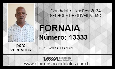 Candidato FORNAIA 2024 - SENHORA DE OLIVEIRA - Eleições