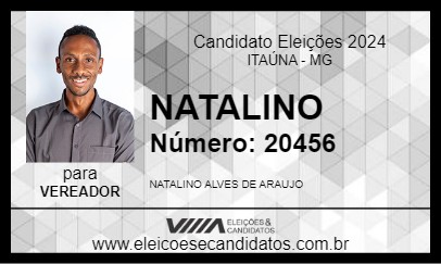 Candidato NATALINO 2024 - ITAÚNA - Eleições