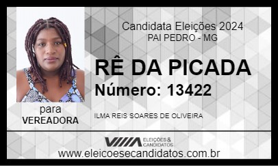 Candidato RÊ DA PICADA 2024 - PAI PEDRO - Eleições