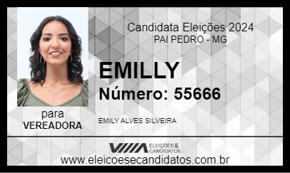 Candidato EMILLY 2024 - PAI PEDRO - Eleições