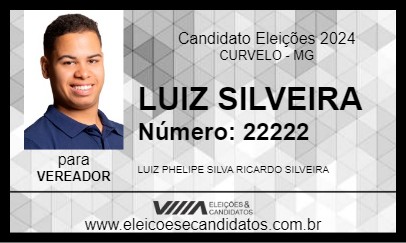 Candidato LUIZ SILVEIRA 2024 - CURVELO - Eleições