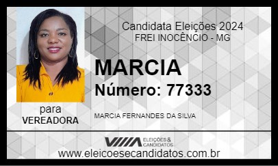 Candidato MARCIA 2024 - FREI INOCÊNCIO - Eleições