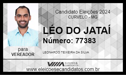 Candidato LÉO DO JATAÍ 2024 - CURVELO - Eleições