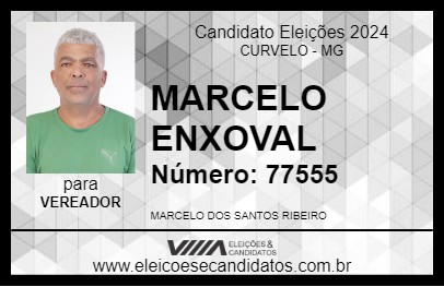 Candidato MARCELO ENXOVAL 2024 - CURVELO - Eleições