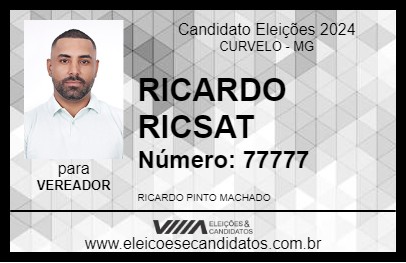 Candidato RICARDO RICSAT 2024 - CURVELO - Eleições