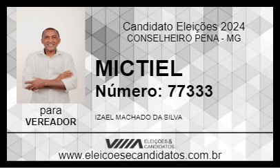 Candidato MICTIEL 2024 - CONSELHEIRO PENA - Eleições