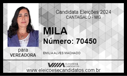 Candidato MILA 2024 - CANTAGALO - Eleições