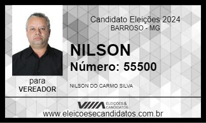 Candidato NILSON 2024 - BARROSO - Eleições