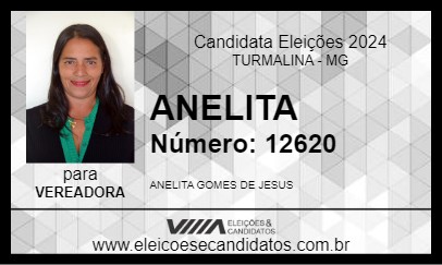 Candidato ANELITA 2024 - TURMALINA - Eleições