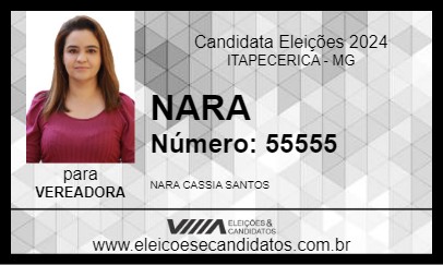 Candidato NARA 2024 - ITAPECERICA - Eleições