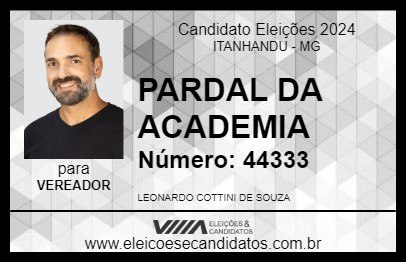 Candidato PARDAL DA ACADEMIA 2024 - ITANHANDU - Eleições