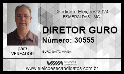 Candidato DIRETOR GURO 2024 - ESMERALDAS - Eleições