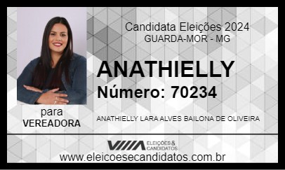 Candidato ANATHIELLY 2024 - GUARDA-MOR - Eleições