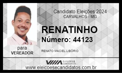 Candidato RENATINHO  2024 - CARVALHOS - Eleições