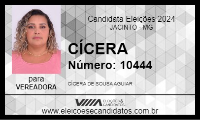 Candidato CÍCERA 2024 - JACINTO - Eleições