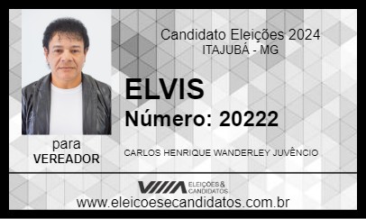 Candidato ELVIS 2024 - ITAJUBÁ - Eleições