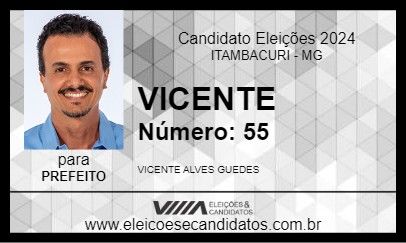 Candidato VICENTE 2024 - ITAMBACURI - Eleições