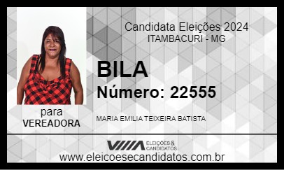 Candidato BILA 2024 - ITAMBACURI - Eleições