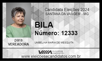 Candidato BILA 2024 - SANTANA DA VARGEM - Eleições