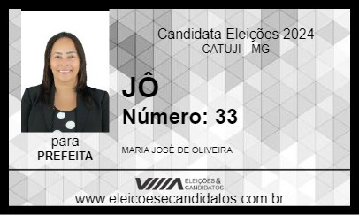 Candidato JÔ 2024 - CATUJI - Eleições