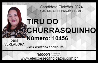 Candidato TIRU DO CHURRASQUINHO 2024 - SANTANA DO PARAÍSO - Eleições