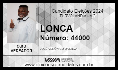 Candidato LONCA 2024 - TURVOLÂNDIA - Eleições