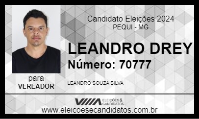 Candidato LEANDRO DREY 2024 - PEQUI - Eleições