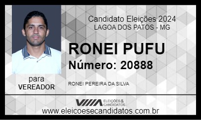 Candidato RONEI PUFU 2024 - LAGOA DOS PATOS - Eleições