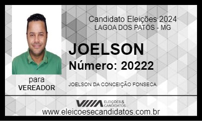 Candidato JOELSON 2024 - LAGOA DOS PATOS - Eleições