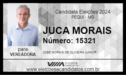 Candidato JUCA MORAIS 2024 - PEQUI - Eleições