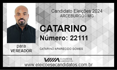 Candidato CATARINO 2024 - ARCEBURGO - Eleições