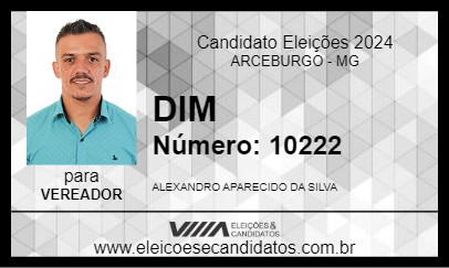 Candidato DIM 2024 - ARCEBURGO - Eleições