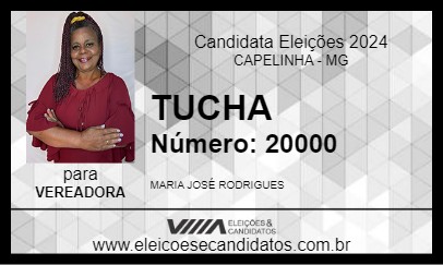 Candidato TUCHA 2024 - CAPELINHA - Eleições