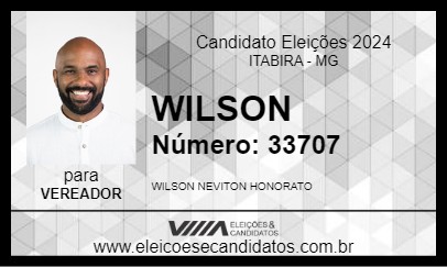 Candidato WILSON 2024 - ITABIRA - Eleições