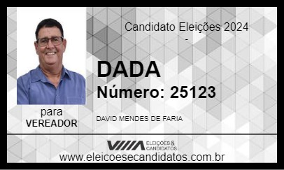 Candidato DADA 2024 - JANAÚBA - Eleições