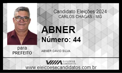 Candidato ABNER 2024 - CARLOS CHAGAS - Eleições