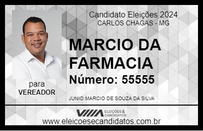 Candidato MARCIO DA FARMACIA 2024 - CARLOS CHAGAS - Eleições