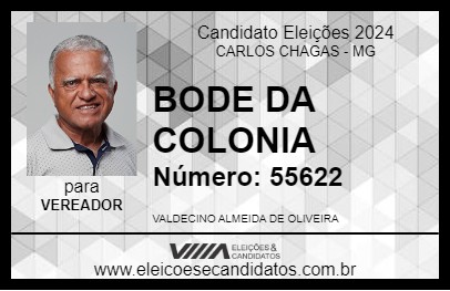 Candidato BODE DA COLONIA 2024 - CARLOS CHAGAS - Eleições