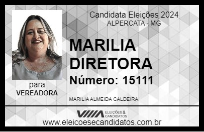 Candidato MARILIA DIRETORA 2024 - ALPERCATA - Eleições