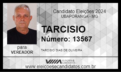 Candidato TARCISIO 2024 - UBAPORANGA - Eleições