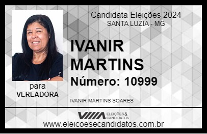 Candidato IVANIR MARTINS 2024 - SANTA LUZIA - Eleições