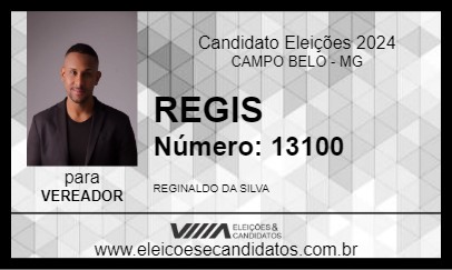 Candidato REGIS 2024 - CAMPO BELO - Eleições