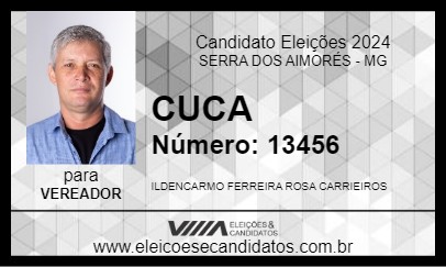 Candidato CUCA 2024 - SERRA DOS AIMORÉS - Eleições